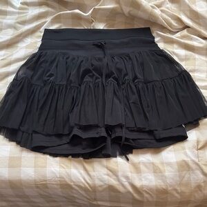 Black Pirouette Skort